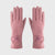 Women's Elegant Solid Color Plush Polyester Warm Gloves 1 Piece