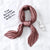 Women's Elegant Solid Color Satin Silk Scarves