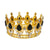 Women's Elegant Streetwear Crown Alloy Plating Inlay Rhinestones Crown