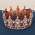 Women's Elegant Streetwear Crown Alloy Plating Inlay Rhinestones Crown