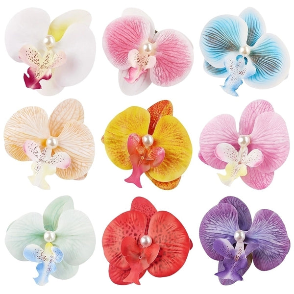 Women's Elegant Streetwear Floral Plastic Resin Hair Clip