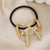 Women's Elegant Streetwear Geometric Bow Knot Alloy Hair Tie