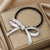 Women's Elegant Streetwear Geometric Bow Knot Alloy Hair Tie