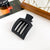 Women's Elegant Streetwear Geometric Plastic Spray Paint Hair Clip