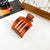 Women's Elegant Streetwear Geometric Plastic Spray Paint Hair Clip