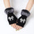 Women's Elegant Streetwear Heart Shape Flower Bow Knot Gloves 1 Piece