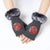 Women's Elegant Streetwear Heart Shape Flower Bow Knot Gloves 1 Piece