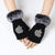 Women's Elegant Streetwear Heart Shape Flower Bow Knot Gloves 1 Piece