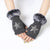 Women's Elegant Streetwear Heart Shape Flower Bow Knot Gloves 1 Piece