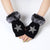 Women's Elegant Streetwear Heart Shape Flower Bow Knot Gloves 1 Piece