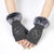 Women's Elegant Streetwear Heart Shape Flower Bow Knot Gloves 1 Piece