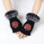 Women's Elegant Streetwear Heart Shape Flower Bow Knot Gloves 1 Piece