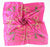 Women's Elegant Streetwear Polka Dots Flower Satin Printing Silk Scarf