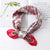 Women's Elegant Streetwear Polka Dots Flower Satin Printing Silk Scarf