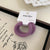 Women's Elegant Streetwear Solid Color Hair Tie