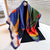 Women's Elegant Stripe Polyester Printing Scarf