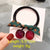 Women's Elegant Sweet Artistic Fruit Arylic Hair Tie