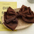 Women's Elegant Sweet Bow Knot Cloth Hair Clip