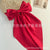 Women's Elegant Sweet Bow Knot Cloth Pearl Hair Clip Hair Tie