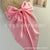 Women's Elegant Sweet Bow Knot Cloth Pearl Hair Clip Hair Tie