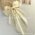 Women's Elegant Sweet Bow Knot Cloth Pearl Hair Clip Hair Tie