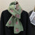 Women's Elegant Sweet Flower Knit Scarf