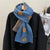 Women's Elegant Sweet Flower Knit Scarf