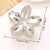 Women's Elegant Sweet Flower Metal Plating Hair Claws