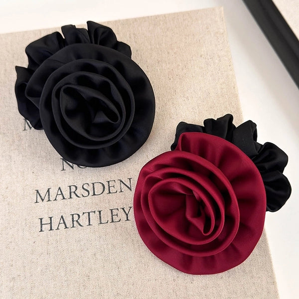 Women's Elegant Vacation Artistic Flower Cloth Hair Tie