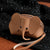 Women's Elephant Solid Color Pu Leather Zipper Coin Purses