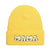 Women's Embroidery Letter Embroidery Eaveless Wool Cap