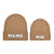 Women's Embroidery Letter Embroidery Eaveless Wool Cap