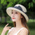 Women's Ethnic Style Flower Flowers Flat Eaves Sun Hat