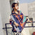 Women's Ethnic Style Flower Thick Twill Cotton Printing Shawl