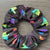 Women's Ethnic Style Printing Cloth Handmade Hair Tie