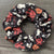 Women's Ethnic Style Printing Cloth Handmade Hair Tie