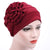 Women's Ethnic Style Solid Color Flower Beanie Hat