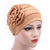 Women's Ethnic Style Solid Color Flower Beanie Hat