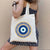 Women's Eye Vacation Canvas Bag