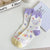 Women's Fashion Bear Cotton Printing Crew Socks A Pair