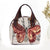 Women's Fashion Butterfly Cotton And Linen Shopping Bags