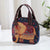 Women's Fashion Butterfly Cotton And Linen Shopping Bags