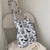 Women's Fashion Cheetah Print Nylon Shopping Bags