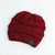 Women's Fashion Color Block Embroidery Eaveless Wool Cap