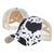 Women's Fashion Color Block Flower Leopard Baseball Cap