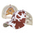 Women's Fashion Color Block Flower Leopard Baseball Cap