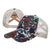 Women's Fashion Color Block Flower Leopard Baseball Cap