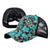 Women's Fashion Color Block Flower Leopard Baseball Cap