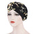 Women's Fashion Color Block Flower Leopard Beanie Hat