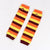 Women's Fashion Color Block Knitted Fabric Arm Sleeves